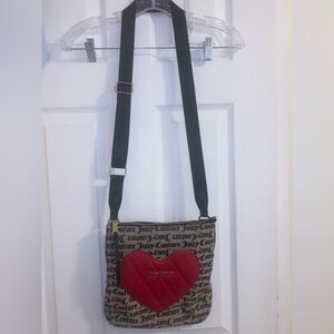 NWOT | Juicy Couture Red and Black Crossbody Purse